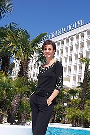 Chiara Borile, Marketing Manager & Junior Chefin der Gruppe GB Thermae Hotels (Foto: Marikka-Laila Maisel)